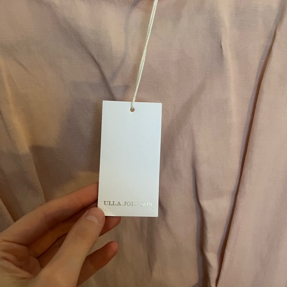 NWT Ulla Johnson Otille Dress Lace Up Front Pink Size 2 - Picture 5 of 13